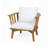 Outdoor Acacia Wood Patio Club Chair-892468975