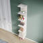 30*160cm, Wall-Mounted Modern Dressing Table Shelf, White