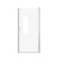 Porte de douche pivotante 28 po x 72 po avec demi-cadre en aluminium brossé nickel, verre trempé de 1/4 po de 6 mm, emballage antichoc, poignée en acier inoxydable tendance pour salle de bain fonctionnelle