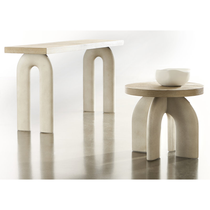 Bernhardt Antibes Arched Leg Console Table