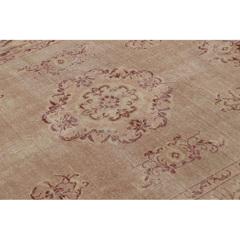 One-of-a-Kind Rectangle 5'11”x9'9” 1960s Wool Area Rug