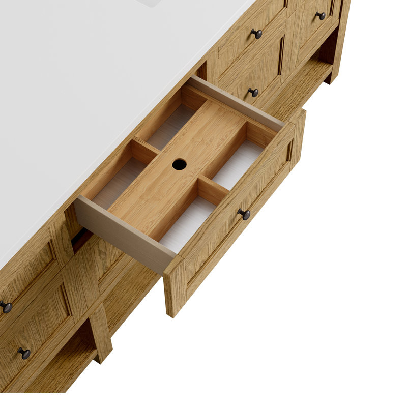 Breckenridge 84" W Double Vanity Base
