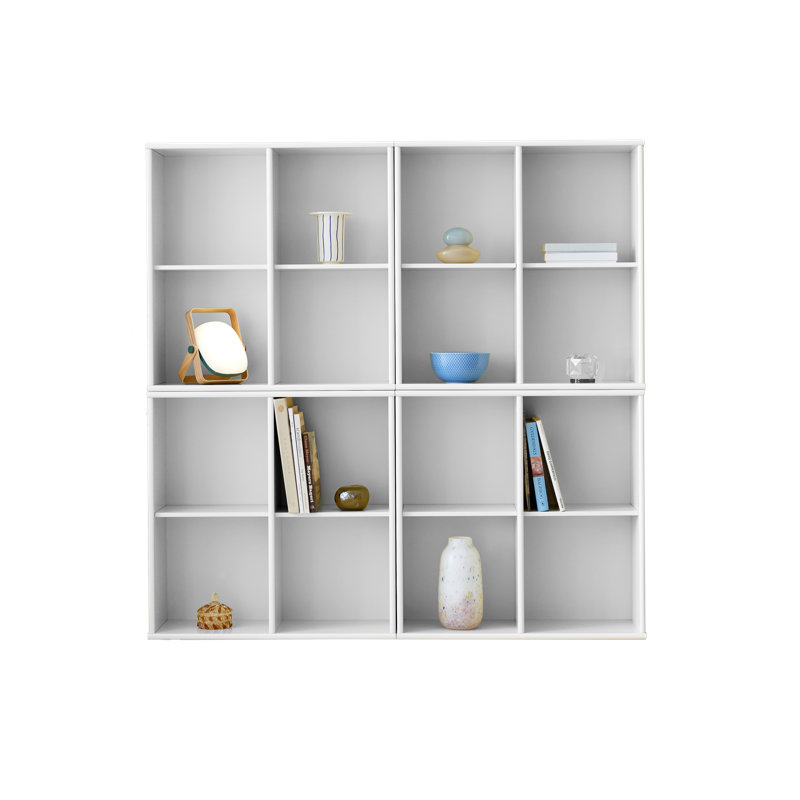 MIstral 140cm H x 140cm W Bookcase, White