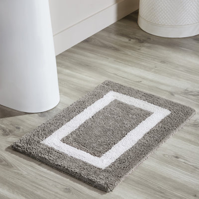 Tapis pour salle de bain réversible 100% coton Widman