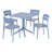 4-Person Outdoor Square Dining Set-160838573