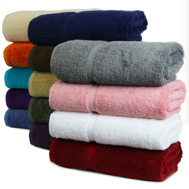 Gov 100% Cotton Bath Towel (Set of 6) Rifz