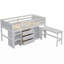 Lit mezzanine simple simple avec bureau coulissant, tiroirs, armoire et tablettes-1872713097