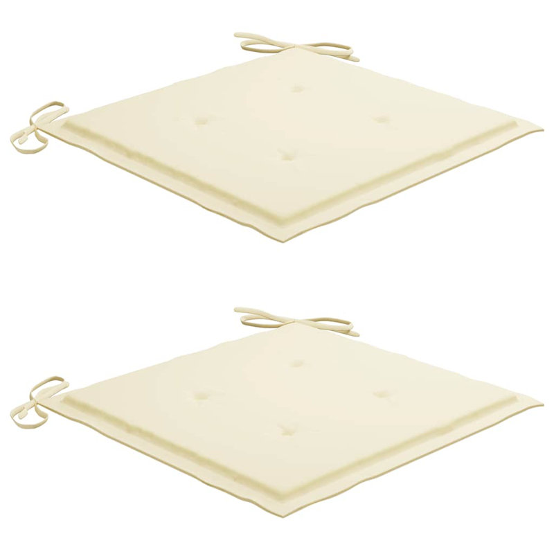  Ensemble repas d'extérieur pliable en teck, Beige, Brun
