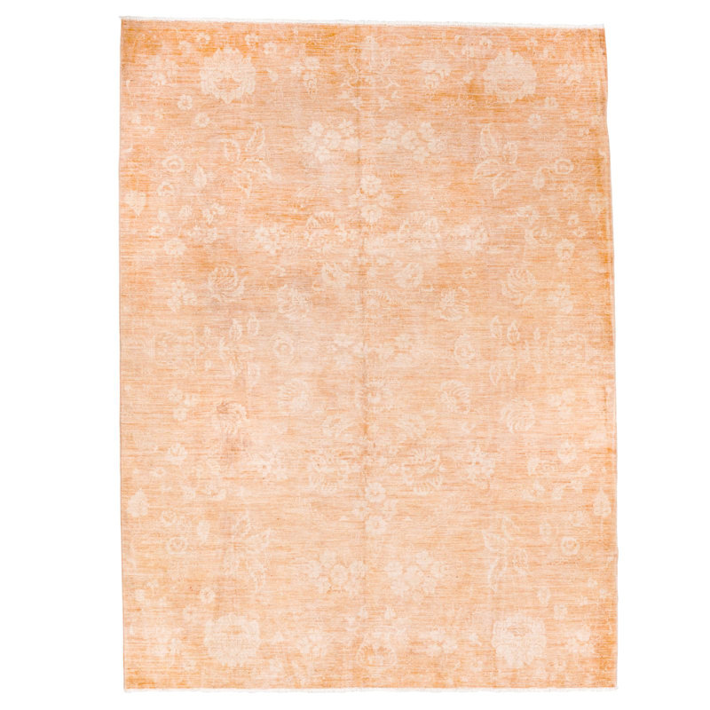 Tapis turc anusolien beige Oushak 7 x 10