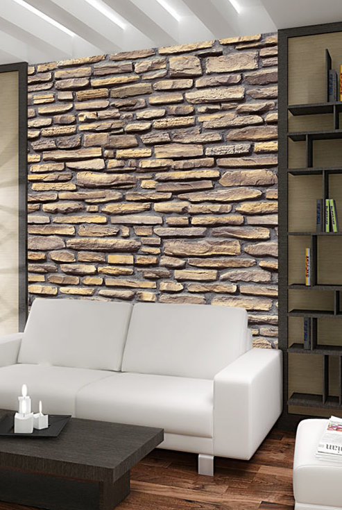Stone Stylish Design 2.31m x 300cm Wallpaper, 1.93m L x 250cm W