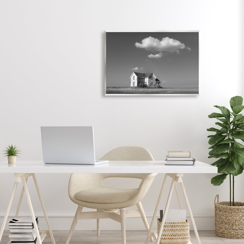 Plaque murale solitaire de style chalet, par Steve Toole, H 13 po x l 19 po