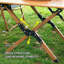 Table de camping carrée L 23,6 po x l 23,6 po Shalem-334698507