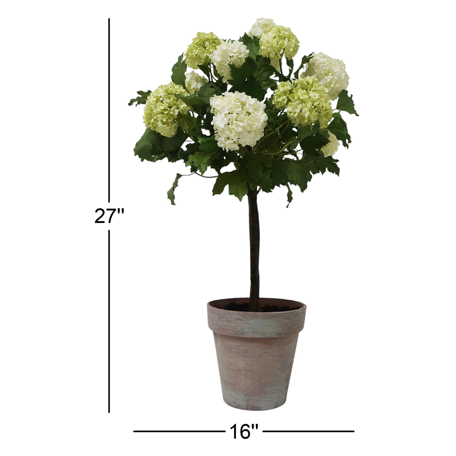 Snowball Floral Arrangement