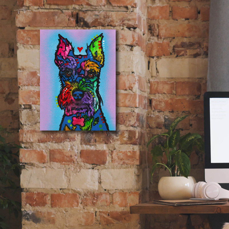 'Absolutely Boss' by Dean Russo Canvas Wall Art, 16" H x 12" W x 0.75" D