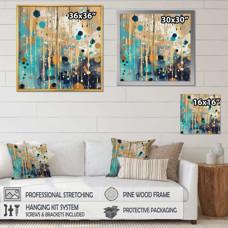 «I'm Take It Under considérer III», reproduction sur toile encadrée, H 24 po x l 24 po x P 1 po, Toile tendue