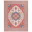 Tapis 107 antidérapant rouge / beige-733382962