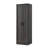  Engineered Wood Storage Cabinet - Dark Wood/Graphite Black-866595775