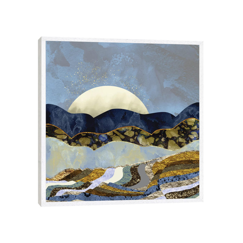 Firefly Sky - Print on Canvas, White Framed, 45.72 cm H x 45.72 cm W