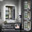 Adorna Dimmable Backlit LED Vanity Mirror with Anti-Fog-1005723418