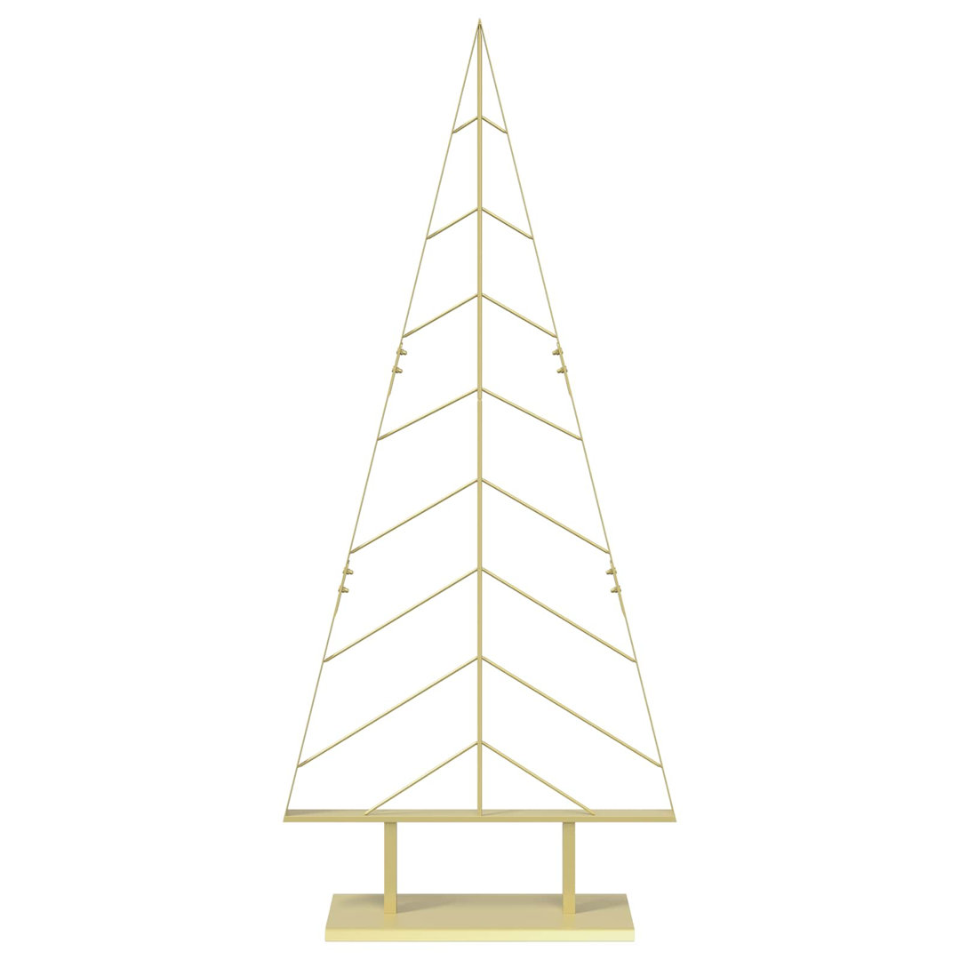 Vidaxl Metal Christmas Tree With Triangle Stand Kuopio 150 Cm Steel - Image 3