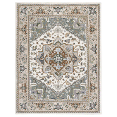 Cangelosi Hand Tufted Wool Oriental Indoor Rug