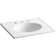 Ceramic Impressions 25" Single Bathroom Vanity Top