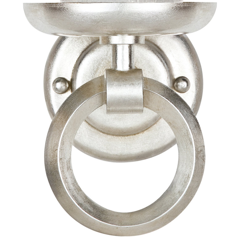 Liaison 1 - Light Armed Sconce, Platinized Silver