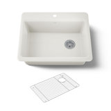 Riverby® 27" L x 22" W Drop-In Kitchen Sink