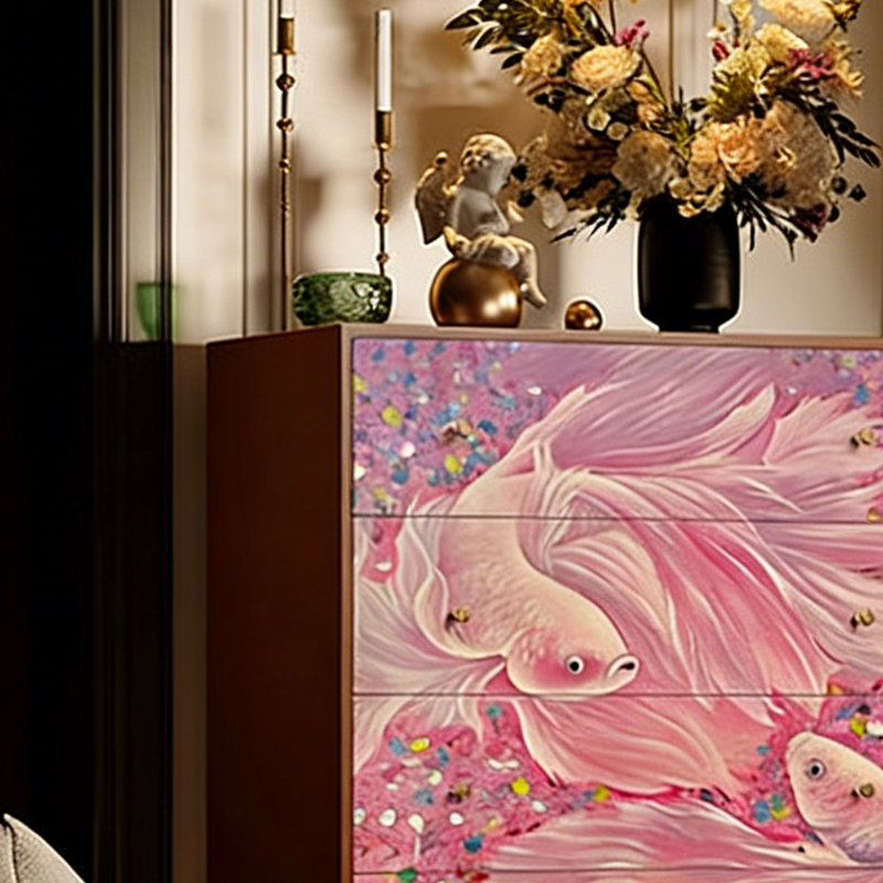 Armoire de rangement Artistic, Noyer