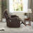 33.46" Wide Faux Leather Manual Recliner with Massage & Heating & Dual Cupholders-766179502