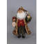 Christmas Basket of Cheer Santa Figurine