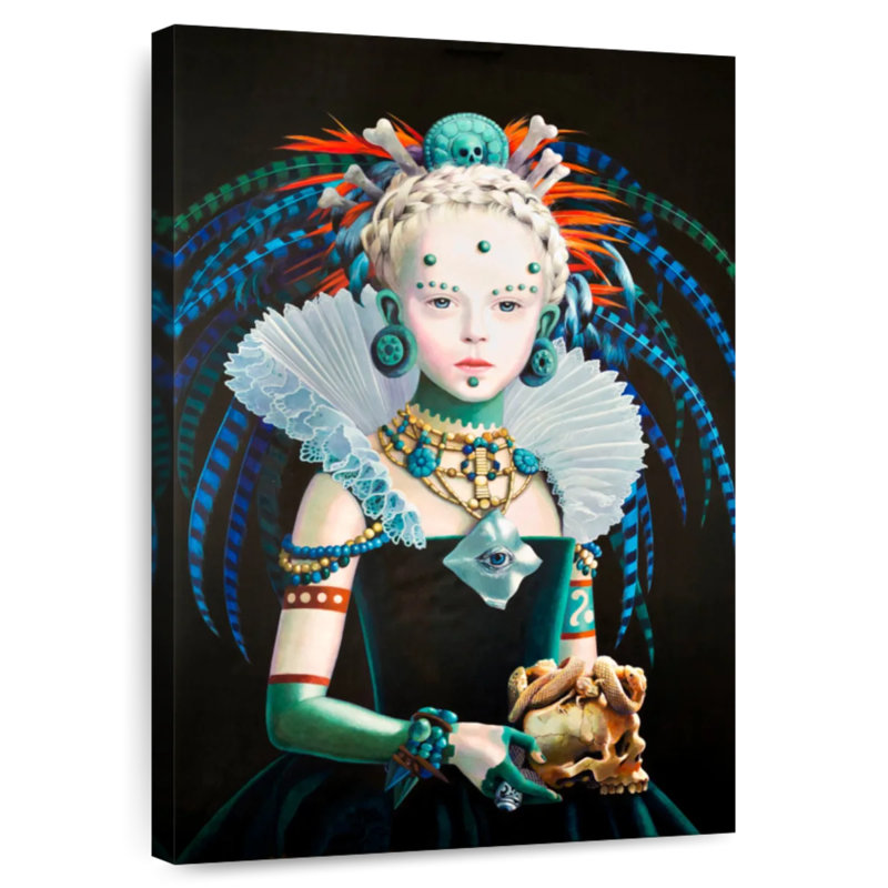 Leisha Regina Maya In Verde, H 24 po x l 16 po
