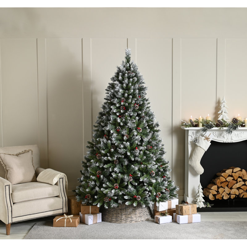 Artificial Fir Christmas Tree, 2.36ft H
