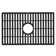 Silicone 23.75 in. x 14.875 in. Silicone Bottom Grid for 27 in. Single Bowl Kitchen Sink