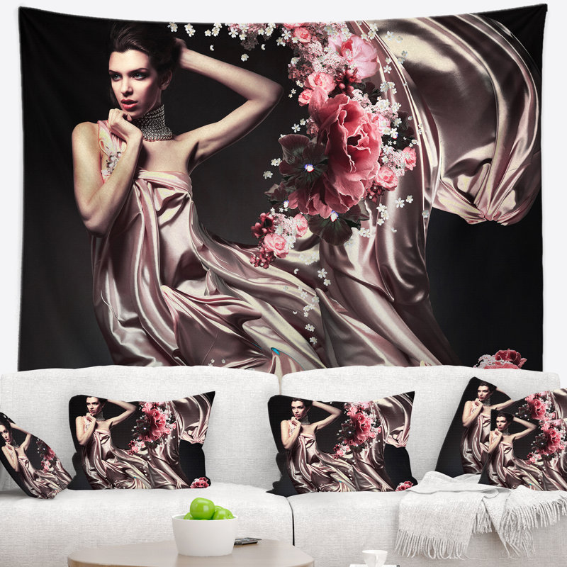 Polyester Tapestry, 50" H x 60" W