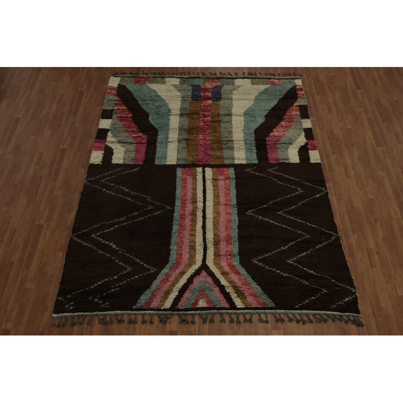 Handmade Moroccan Oriental Area Rug 8x10