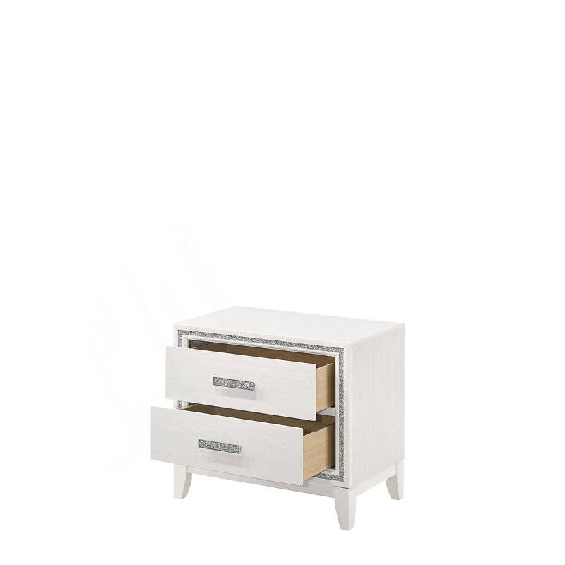 Haiden Nightstand, White