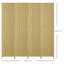 HOMCOM 4 Panel Folding Room Dividers for Wall Privacy Screen Panels-939161598