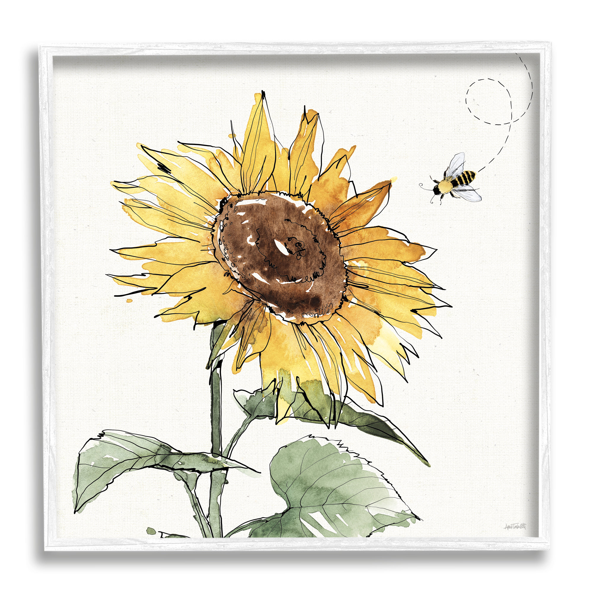 Sunflowers & Butterflies or Bees Kitchen Decor, Sunflower Cutting