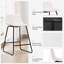Tabouret de comptoir en simili cuir Aiyana-1302269750-1302269749
