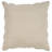 Textured Stripe Cotton Throw Pillow