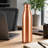 Pure Copper Water Bottle 32 Oz with Carry Bag & Cleaning Brush, Wide Mouth Leak Proof Reusable Bottle- Plain
