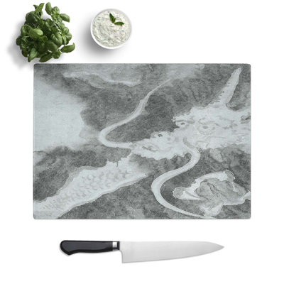 Glass Dragon by Tawaraya Sotatsu Chopping Board