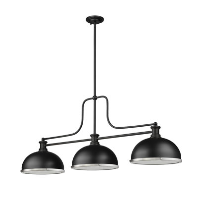Lustre linéaire moderne à 3 lumières Eraste