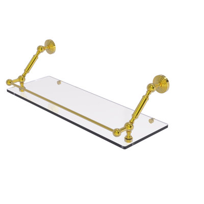 Tablette flottante avec barre de galerie hertzler