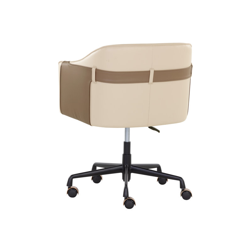 CHAISE DE BUREAU CARTER - NAPA / NAPA, Brun clair / taupe