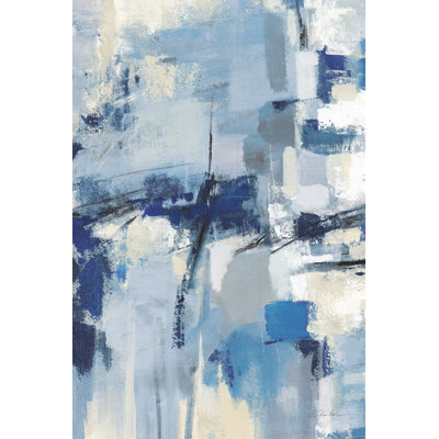 Old Port II Navy 1 Piece Wrapped Canvas Painting