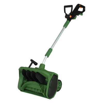 Cordless Snow Blower Kit with 2 x 20V 4.0AH Battery, Electric for Driveway Winter Use