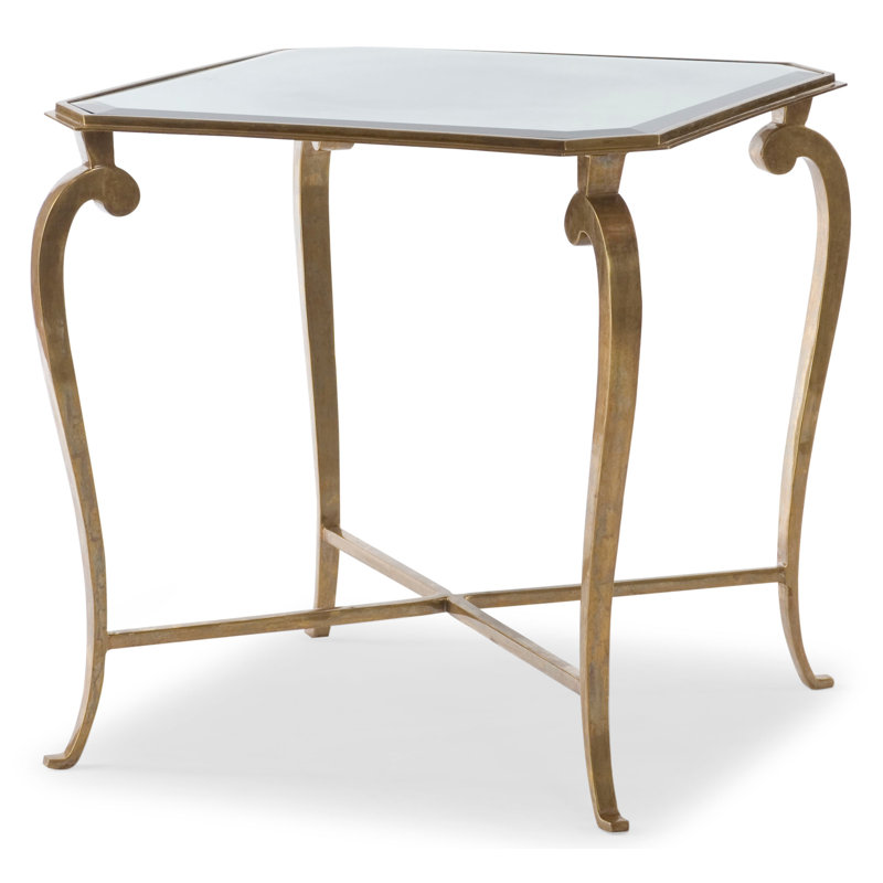 Gliss Stone Top End Table