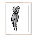 Nude 6 Print by Johan Gert Manschot